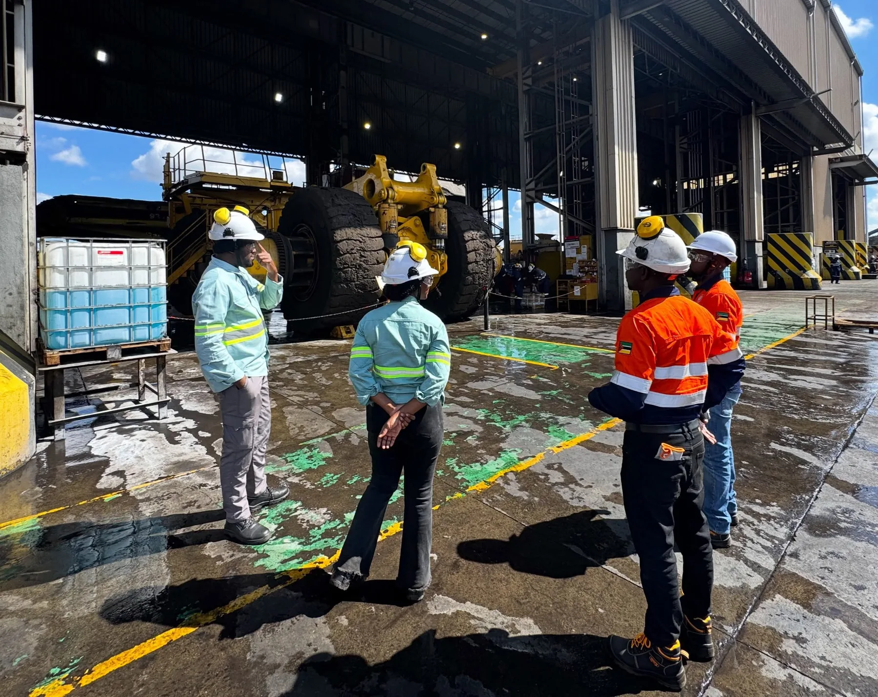 Levantamento técnico em ambiente industrial